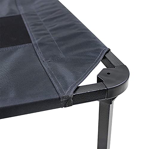 Lucky Dog 36'' Elevated Pet Bed Cot | Indoor & Outdoor Use | Gray