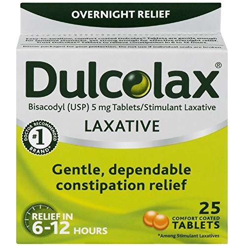 Dulcolax Laxative 25 Tablets ( Pack of 3)