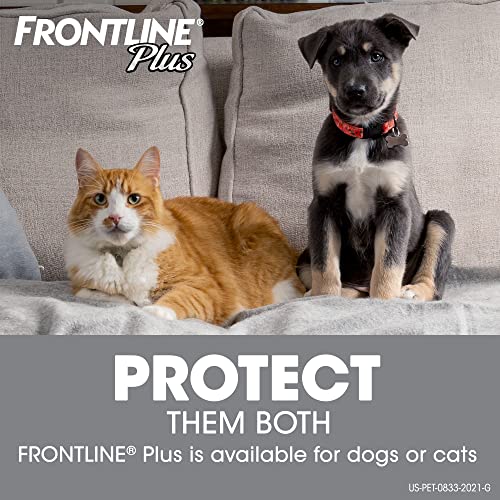 FRONTLINE Plus For Cats and Kittens Flea and Tick Treatment, 3 Doses