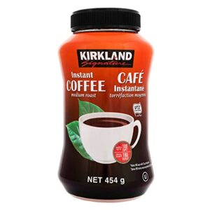 generic kirkland signature instant coffee, unflavored, 16 oz