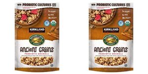 kirkland signature nature’s path organic ancient grain probiotic granola, 35.3 oz pack of 2