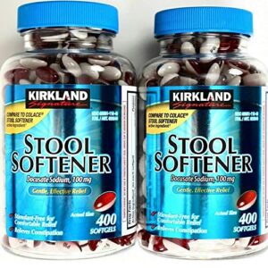 Kirkland Signature Stool Softener 100 mg, 400 Softgels