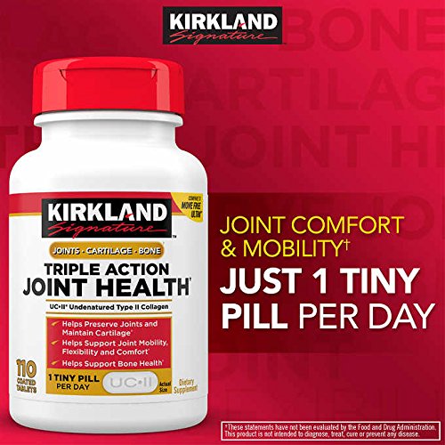 Kirkland Signature Expect More Triple Action Joint Health, 110 Coated Tablets