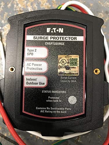 Eaton CHSPT2SURGE SPD Type 2 Chsp Whole Home Surge Protector, Nema 4, Single Phase, 120/240 Volts, Ul 1449 3Rd Edition