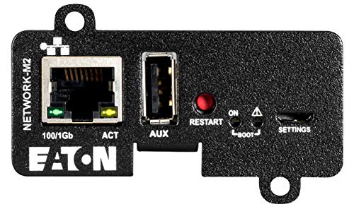 Eaton Network Card Remote Management Adapter Gigabit Ethernet for UPS/PDU