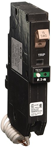 Eaton Corporation CHFCAF115 Single Pole Cutler Hammer Combo Arc Fault Circuit Breaker, 15-Amp