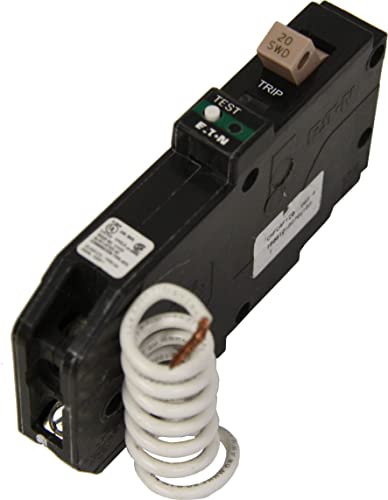 Eaton CHFCAF120 Breaker, 20A, 1P, 120/240V, 10 kAIC, Type CH, Combo AFCI, Color