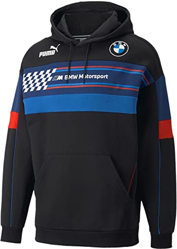 PUMA - Mens BMW MMS SDS Hoodie, Color Cotton Black, Size: Large