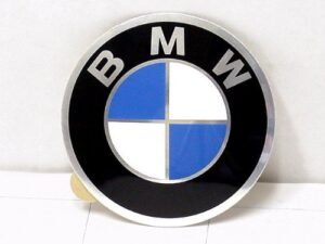 bmw wheel center cap emblem 58mm genuine hubcap logo roundel sticker