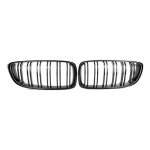 Front Grill/Grilles Kidney Grill Replacement for BMW 4 Series F32 F33 F36 F80 F82(ABS, Gloss Black)