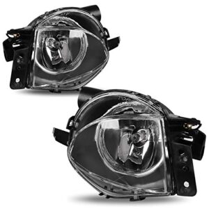 autosaver88 fog lights compatible with 06-08 2006 2007 2008 bmw e90 3 series 323i / 325i / 325xi / 330i / 330xi / 335i / 335xi / 328i / 328xi fog light replacement ,with 12v 55w h11 bulbs