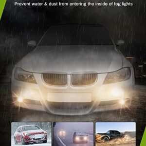 AUTOSAVER88 Fog Lights Compatible with 06-08 2006 2007 2008 BMW E90 3 Series 323i / 325i / 325xi / 330i / 330xi / 335i / 335xi / 328i / 328xi Fog Light Replacement ,with 12V 55W H11 Bulbs