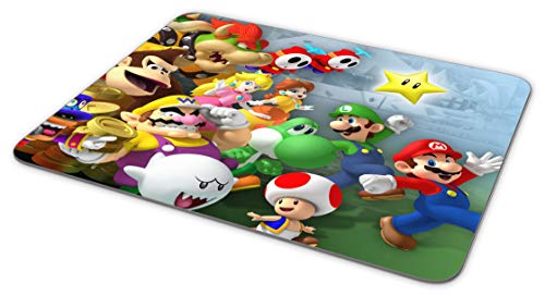 Personalized Non-Slip Gaming Mouse Pad, Super Mario Brothers Mouse Pad, Office Computer Supplies Mouse Pad