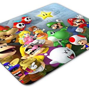 Personalized Non-Slip Gaming Mouse Pad, Super Mario Brothers Mouse Pad, Office Computer Supplies Mouse Pad