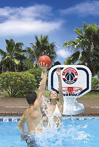 Poolmaster 72930 Washington Wizards NBA USA Competition-Style Poolside Basketball Game