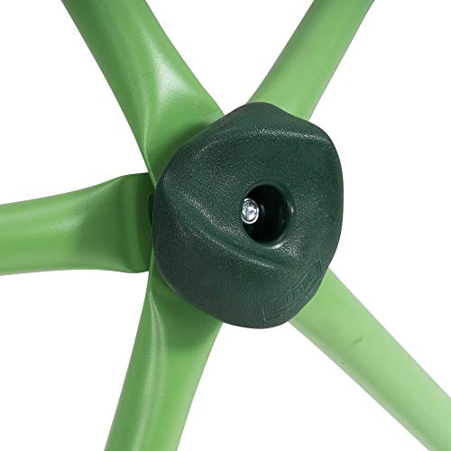 Lifetime 90951 Geometric Dome Climber Jungle Gym, 5.5' High x 11' Wide, Mantis Green & Bronze, 66-Inch