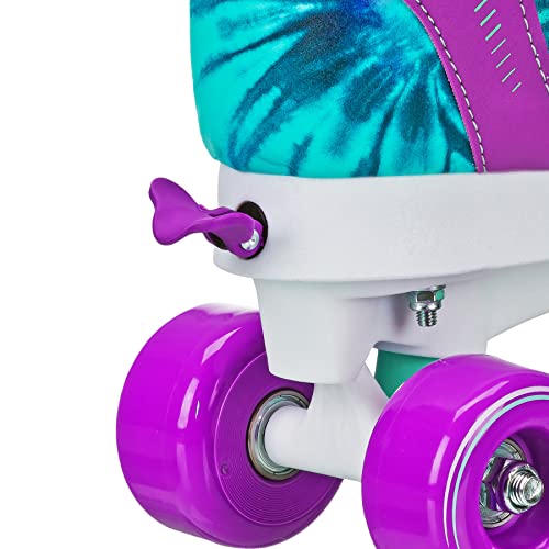 Roller Derby Quad Star Adjustable Girl's Roller Skates for Beginners Medium (3-6)