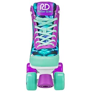 Roller Derby Quad Star Adjustable Girl's Roller Skates for Beginners Medium (3-6)