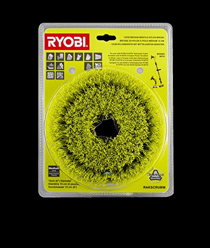 Ryobi RAKSCRUBM Medium Nylon Brush (Single)