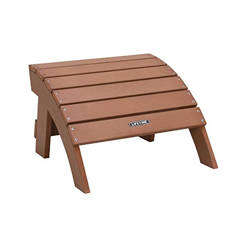 Lifetime 60245 Adirondack Ottoman, Brown