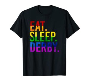 roller derby pride t-shirt