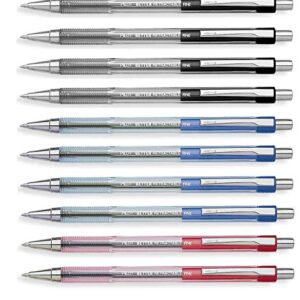 Pilot Better Retractable Ballpoint Pen, Bundle Black, Blue, Red colors Fine Point 07, 10 COUNT