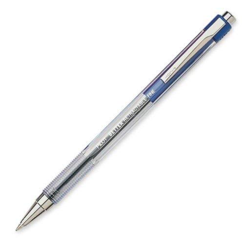 Pilot Better Retractable Ballpoint Pen, Bundle Black, Blue, Red colors Fine Point 07, 10 COUNT