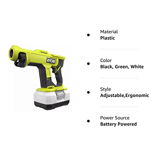 RYOBI 18 Volt ONE+ Cordless Handheld Electrostatic Sprayer Bare Tool (PSP02)