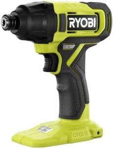 ryobi one+ 18v cordless 1/4 in. impact driver pcl235 (tool only) (renewed)