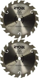 ryobi 6797329 pack of 2 circular saw blades – d150 x 1.5mm