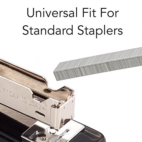 Swingline Staples, Standard, 1/4" Length, 210/Strip, 5000/Box, 10 Pack (35111) Packaging may vary