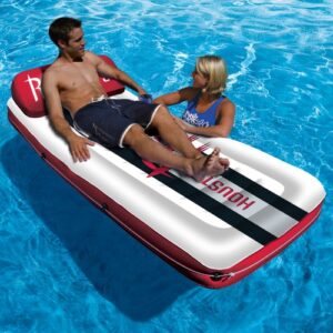 Poolmaster Houston Rockets NBA Swimming Pool Float, Giant Mattress