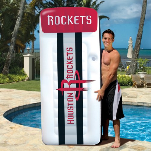 Poolmaster Houston Rockets NBA Swimming Pool Float, Giant Mattress