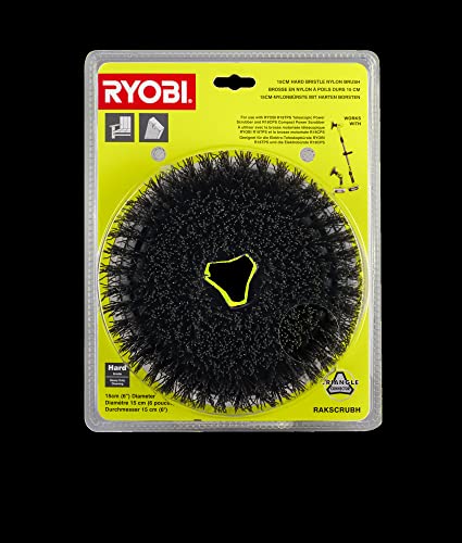 Ryobi RAKSCRUBH Hard Nylon Brush (Single)