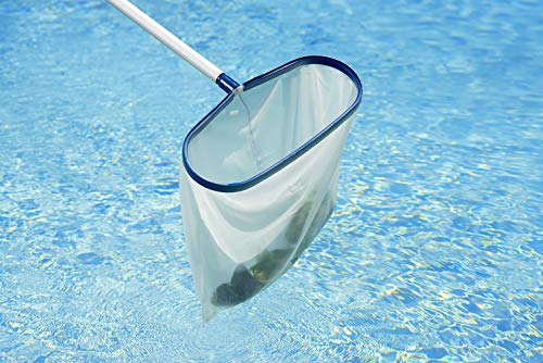 Poolmaster 21195 Aluminum Swimming Pool & Spa Leaf Rake, Medium, White