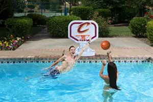 poolmaster 72905 cleveland cavaliers nba usa competition-style poolside basketball game
