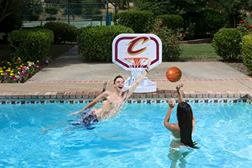 Poolmaster 72905 Cleveland Cavaliers NBA USA Competition-Style Poolside Basketball Game