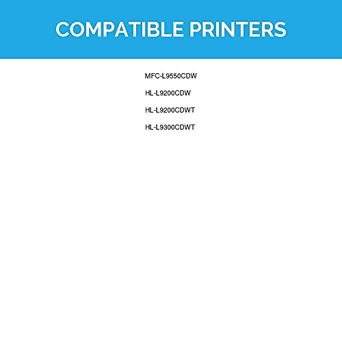 LD Products Compatible Toner Cartridge Replacements for Brother TN339 TN-339 Extra High Yield (3 Black, 1 Cyan, 1 Magenta, 1 Yellow, 6-Pack) for use in HL-L9200CDW, HL-L9200CDWT, & MFC-L9550CDW