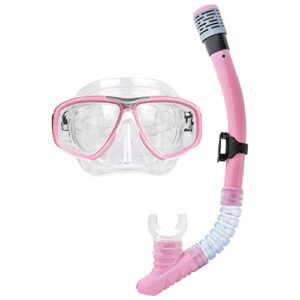 poolmaster sport dive mask/snorkel dive set, pink
