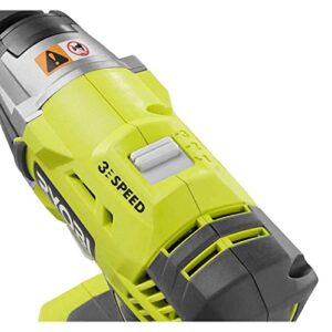 RYOBI P261 18 Volt One+ 3-Speed 1/2 Inch Cordless Impact Wrench w/ 300 Foot Pounds of Torque and 3,200 IPM (Batteries Not Included, Power Tool Only) (Renewed)