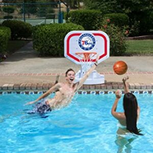 Poolmaster72923 Philadelphia 76ers NBA USA Competition-Style Poolside Basketball Game