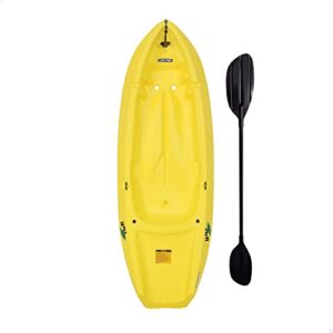 lifetime 90841 wave 60 youth kayak (paddle included), yellow
