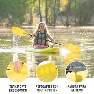 Lifetime 90841 Wave 60 Youth Kayak (Paddle Included), Yellow