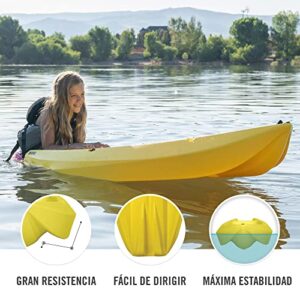 Lifetime 90841 Wave 60 Youth Kayak (Paddle Included), Yellow