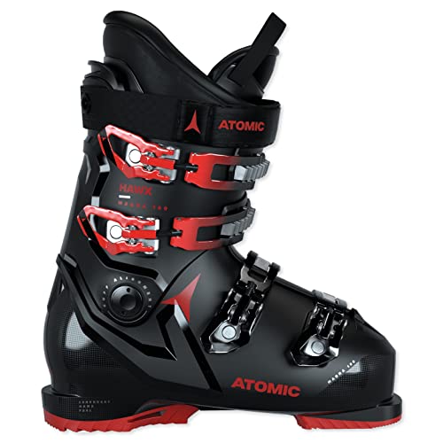 Atomic HAWX Magna 100 R, Ski Boots Unisex Adult, Black/Red, 46 EU, Black Red, 11.5 UK, AE502700029X