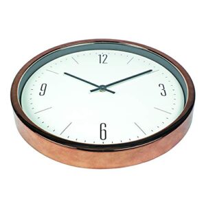 Poolmaster 52542 16-Inch Indoor or Outdoor Contemporary Clock, Bronze