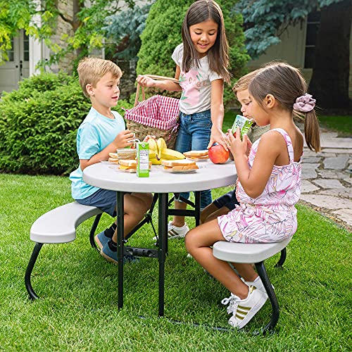 Lifetime 60339 Kids Picnic Table, Gray