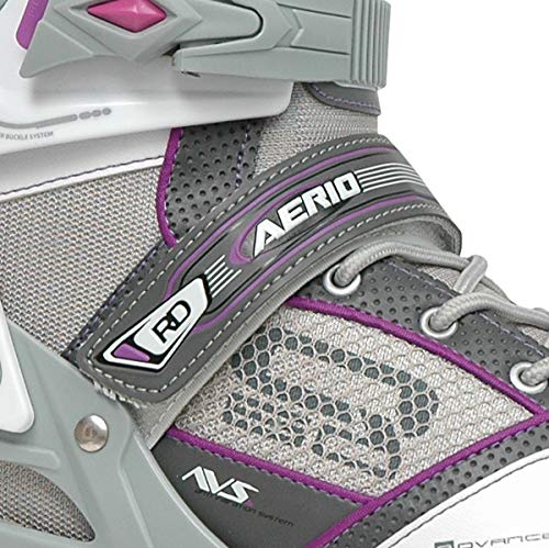 Roller Derby Aerio Q-60 Women's Inline Skates - White/Grey - Size 09