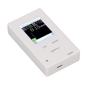 portable radiation detector, radiation dose counter high sensitivity 1.8in color tft display usb charging with 3.7v 1000mah battery for laboratory