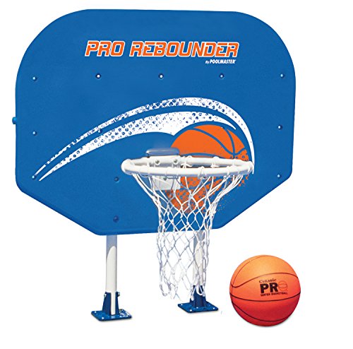 Poolmaster 72774 Pro Rebounder Poolside Basketball Game with Perma-Top Mounts